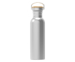 RVS lekvrije fles met poedercoating 750 ml kleur zilver