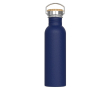 RVS lekvrije fles met poedercoating 750 ml kleur donkerblauw