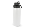 RVS fles met comfortabele draaggreep 800ml kleur wit