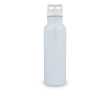 Roestvrijstalen thermofles met drinktuit en draaglus 500 ml kleur wit