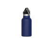 RVS fles met poedercoating 350ml kleur donkerblauw