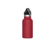 RVS fles met poedercoating 350ml kleur donkerrood
