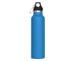 Lekvrije RVS fles met karabijnhaak 650ml kleur lichtblauw