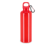 Plastic fles in felle kleuren met bijpassende dop 750 ml kleur rood