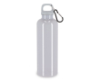 Plastic fles in felle kleuren met bijpassende dop 750 ml kleur grijs