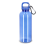 Plastic fles in heldere transparante kleuren 500 ml kleur doorzichtig lichtblauw