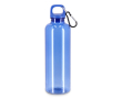 Plastic fles in heldere transparante kleuren 750 ml kleur doorzichtig lichtblauw