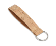 Polsband sleutelhanger van natuurlijk kurk om te personaliseren kleur naturel