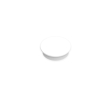 Middelgrote whiteboardmagneet met 3D-effect en sterke grip kleur wit
