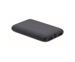 Rechthoekige powerbank van gerecycled ABS 5.000 mAh kleur marineblauw