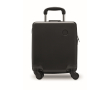 ABS-trolley met 4 wielen en cijferslot 14 inch kleur zwart