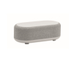 4-in-1 bureauklok met speaker, weerstation en licht kleur wit