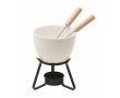 Kleine chocolade fondueset voor 2 personen 240 ml kleur wit