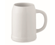 Speciaal bierglas voor sublimatie met een capaciteit van 500ml kleur wit
