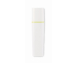 Witte highlighter met verschillende inktkleuren kleur neon geel