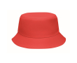 Polyester vissershoed in verschillende kleuren 150 g/m² kleur rood
