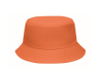 Polyester vissershoed in verschillende kleuren 150 g/m² kleur oranje