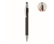 Antistressbalpen met spinner aan de bovenkant, blauwe inkt kleur zwart