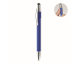 Antistressbalpen met spinner aan de bovenkant, blauwe inkt kleur koningsblauw