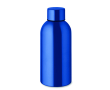 Monochrome lekvrije gerecycleerde roestvrijstalen fles 500 ml kleur blauw