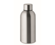 Monochrome lekvrije gerecycleerde roestvrijstalen fles 500 ml kleur mat zilver