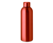 Druppelvrije fles van gerecycled roestvrij staal 750 ml kleur oranje