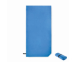Sporthanddoek bedrukken van microvezel met sluitriem 200 g/m² kleur blauw