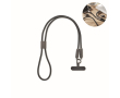 Lanyard voor jouw mobiel met inbegrepen oplaadkabel 60 W kleur zwart