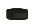 Hoofdband voor sport met personaliseerbaar patch kleur zwart