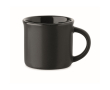 Keramische espresso mok, personaliseerbaar, 40ml kleur zwart
