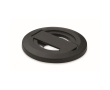 Ronde magnetische iPhone® houder met flessenopener kleur zwart