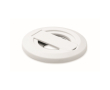 Ronde magnetische iPhone® houder met flessenopener kleur wit