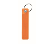 Reflecterende \"Remove before flight\" sleutelhanger, personaliseerbaar kleur neon oranje
