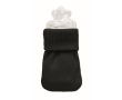 Klein polyester handwarmer met warmwatersysteem kleur zwart