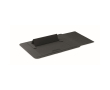 Multifunctionele laptophoes met standaard en muismat 16'' kleur zwart