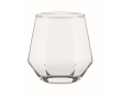 Kort glas met geometrische vorm, speciaal voor likeuren 300 ml kleur doorzichtig