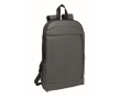 Laptoprugzak van RPET en PU met bagageriem 16'' kleur donkergrijs