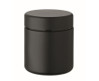 Dubbelwandige RVS thermopot met deksel 500 ml kleur zwart