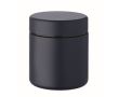 Dubbelwandige RVS thermopot met deksel 500 ml kleur marineblauw
