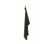 Sneldrogende microvezelhanddoek 70x120 cm kleur zwart