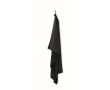 Sneldrogende microvezelhanddoek 100x150 cm kleur zwart