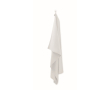 Sneldrogende microvezelhanddoek 100x150 cm kleur wit