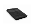 Handdoek van badstof 100% katoen 380 g/m² 30x50 cm kleur zwart