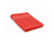 Handdoek van badstof 100% katoen 380 g/m² 30x50 cm kleur rood