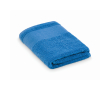 Badstof handdoek van 100% katoen 380 g/m² 50x100 cm kleur blauw