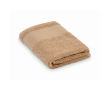 Badstof handdoek van 100% katoen 380 g/m² 50x100 cm kleur camel