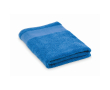 Badhanddoek van 100% katoenen badstof 380 g/m² 70x140 cm kleur blauw