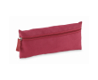 Etui met rits van RPET-polyester 300D kleur bordeaux