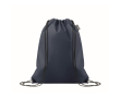 Koordrugzak van RPET non-woven 80 g/m² kleur blauw