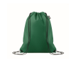 Koordrugzak van RPET non-woven 80 g/m² kleur donkergroen